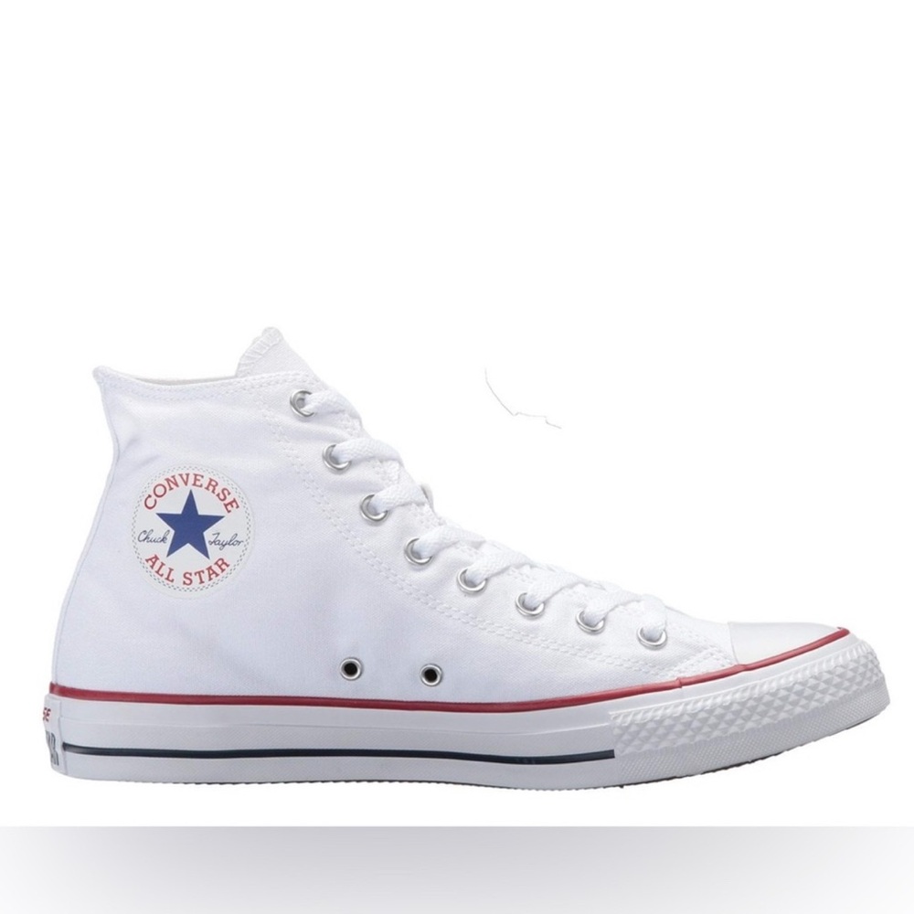 Converse Chuck Taylor High Top White Sneakers Unisex Sz 3M/5W – Brand New